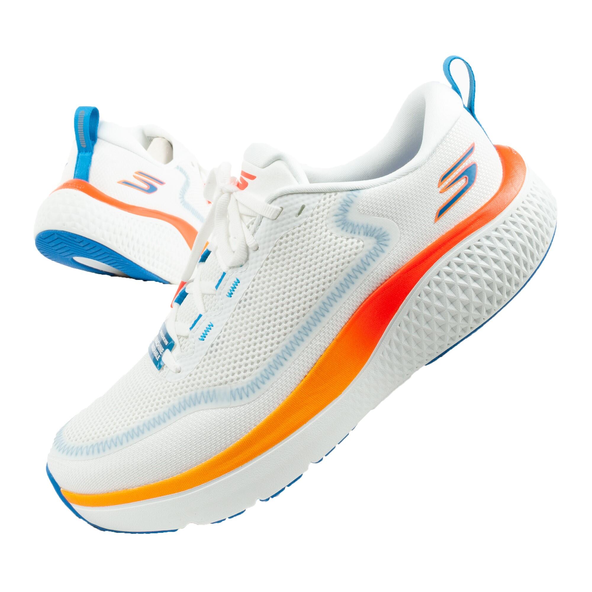 Skechers - Chaussures De Sport Légères Et Confortables Pour Hommes Skechers Go Run - Baskets - Blanc|orange - Decathlon