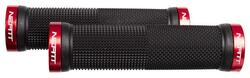 NEATT Paire de Grips RACE Noir Rouge