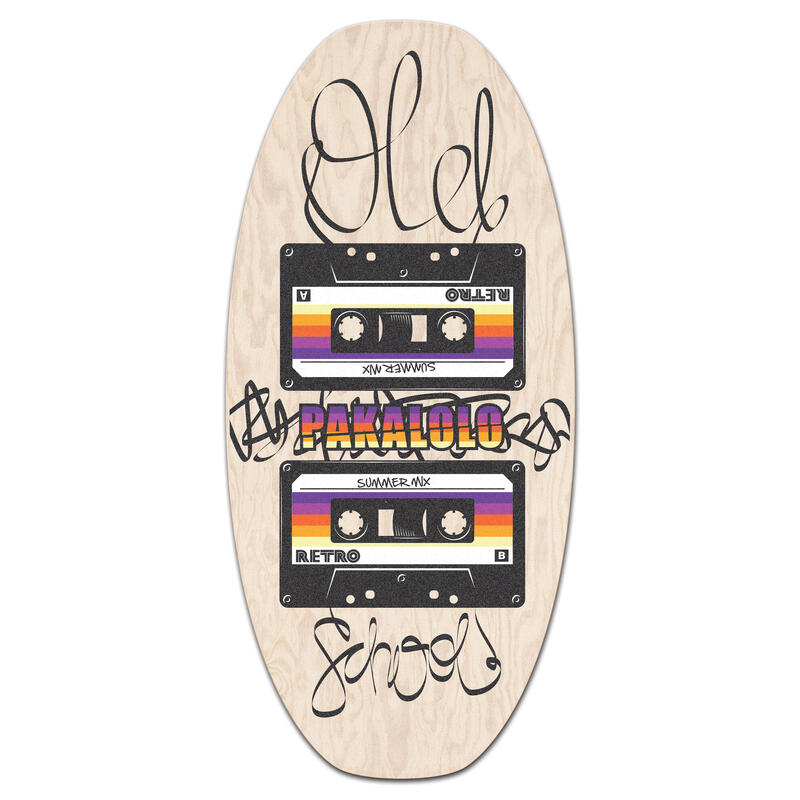 Skimboard plażowy dla dzieci i dorosłych Pakalolo Old School L/XL