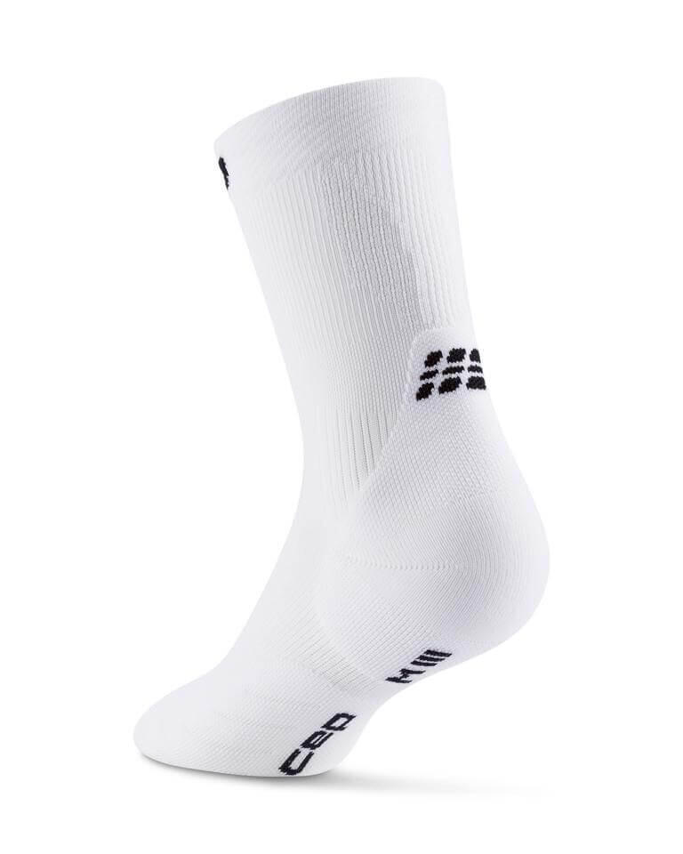 CEP Run Mid-Cut Compressie Sokken - Wit - Dames (34/37) 3/5