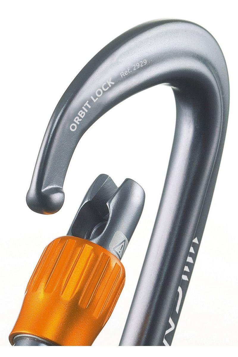 Moschettone Arrampicata Set Orbit Lock 3 Pz 3/4