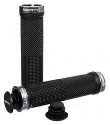 NEATT Paire de Grips RACE Noir Argent