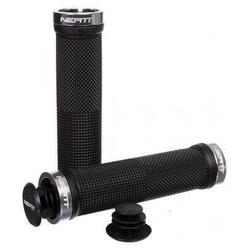 NEATT Paire de Grips RACE Noir Argent