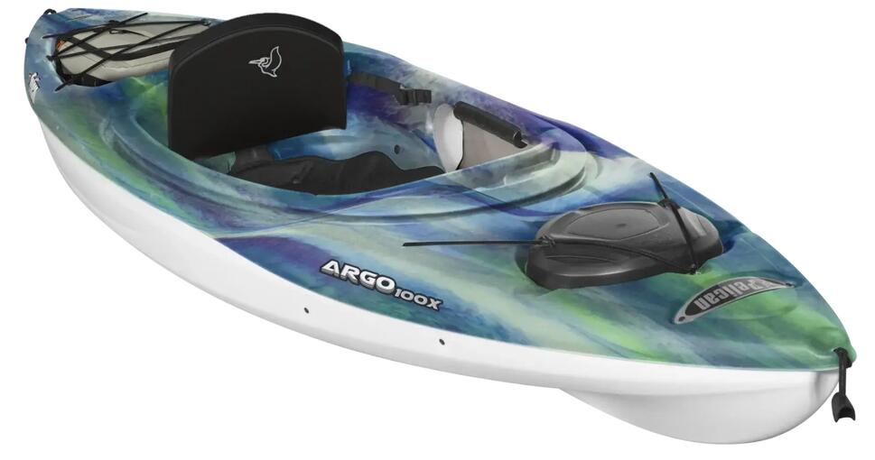 Kajak jednoosobowy turystyczny Pelican Argo 100X EXO