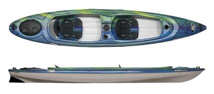 Kajak dwuosobowy turystyczny Pelican ARGO 136 XP tandem