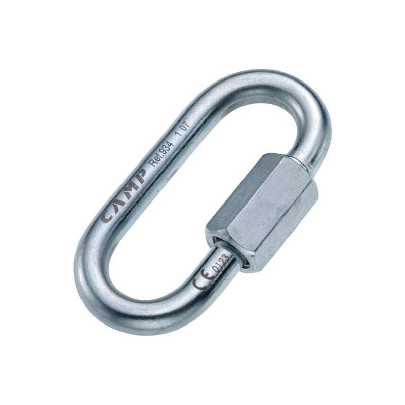 Karabinek Camp Oval Quick Link 10Mm/12Mm Srebrny