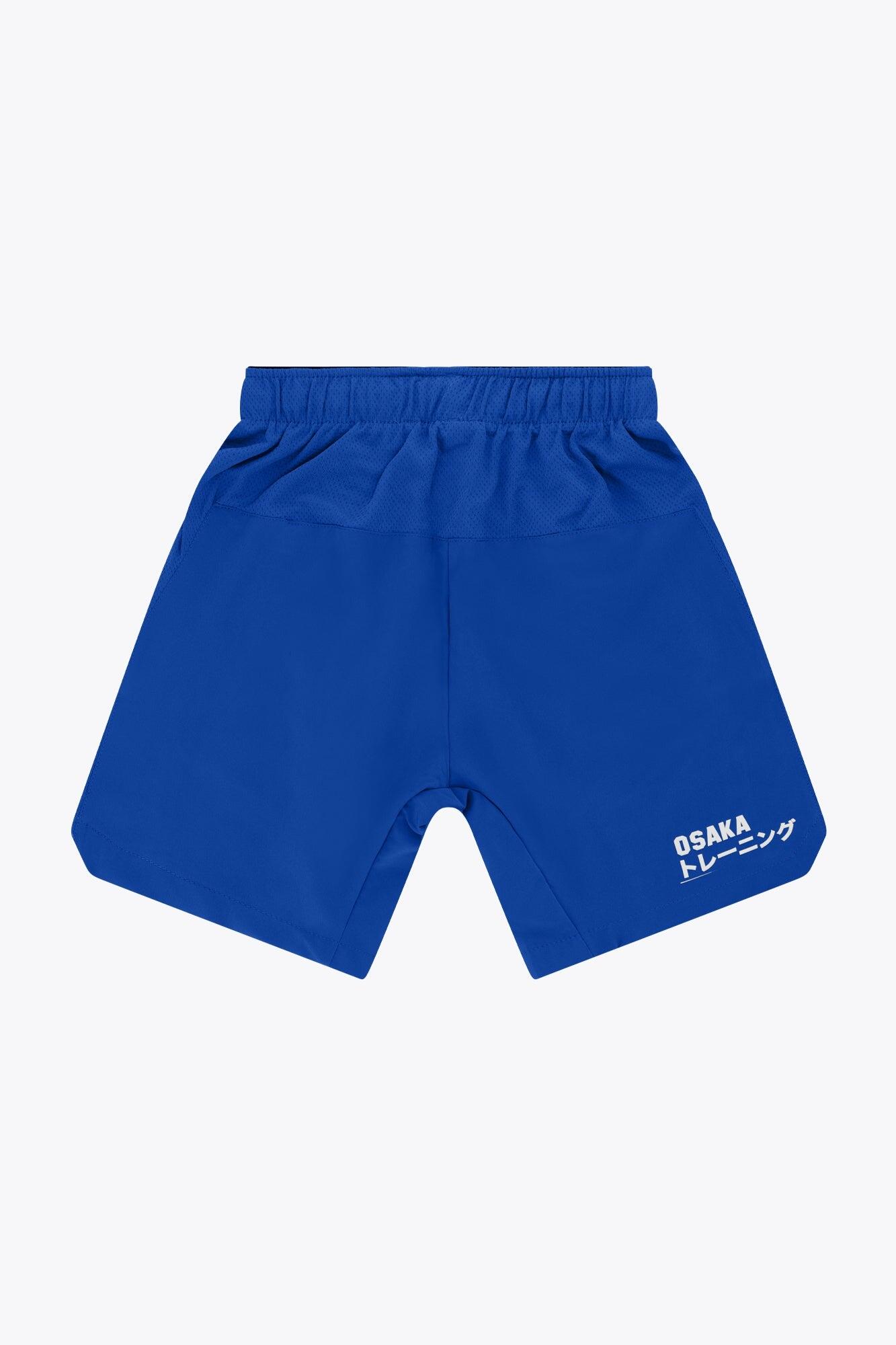 Pantalón corto de entrenamiento Osaka para niños | azul real 3/6