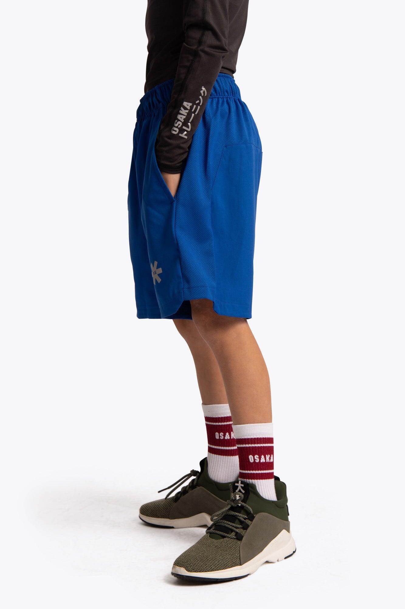 Pantalón corto de entrenamiento Osaka para niños | azul real 6/6
