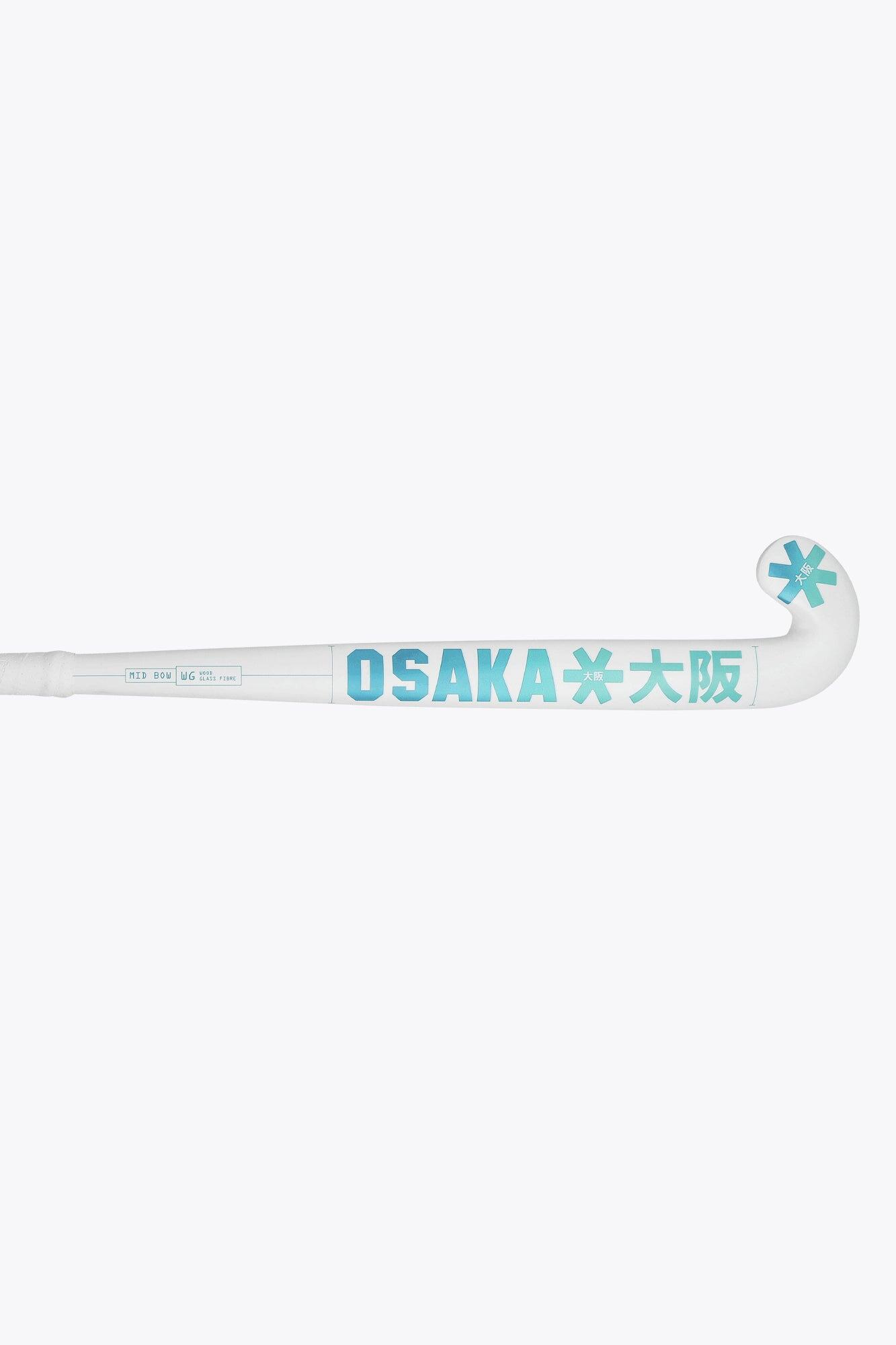 Osaka Hockeystick Mid Bow WG | Neonblauw 3/6
