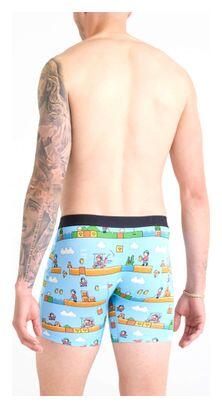 Saxx Vibe Xtra Fly Hibiscus Jungle Coral Boxer 2/4