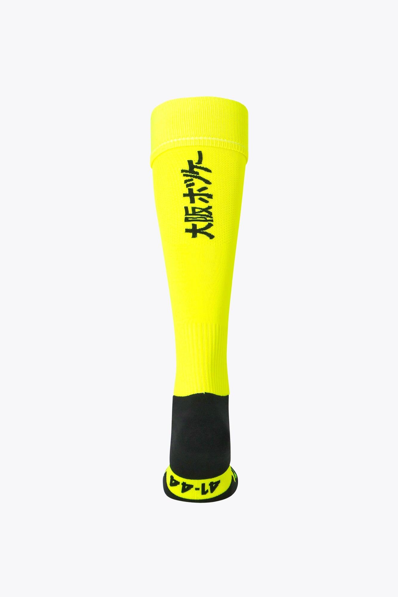 Chaussettes de hockey sur gazon Osaka | Jaune Fluo 3/3