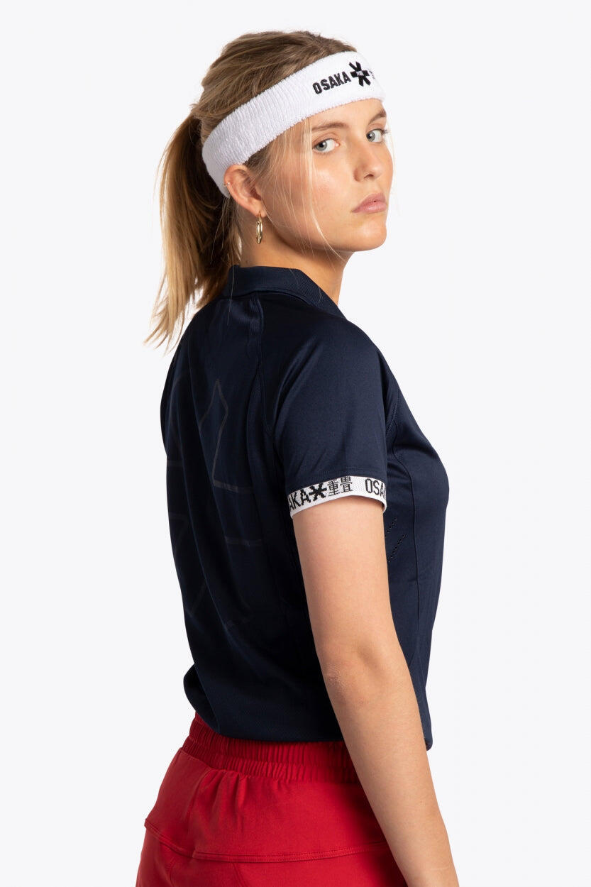 Polo femme Osaka | Marine 5/6