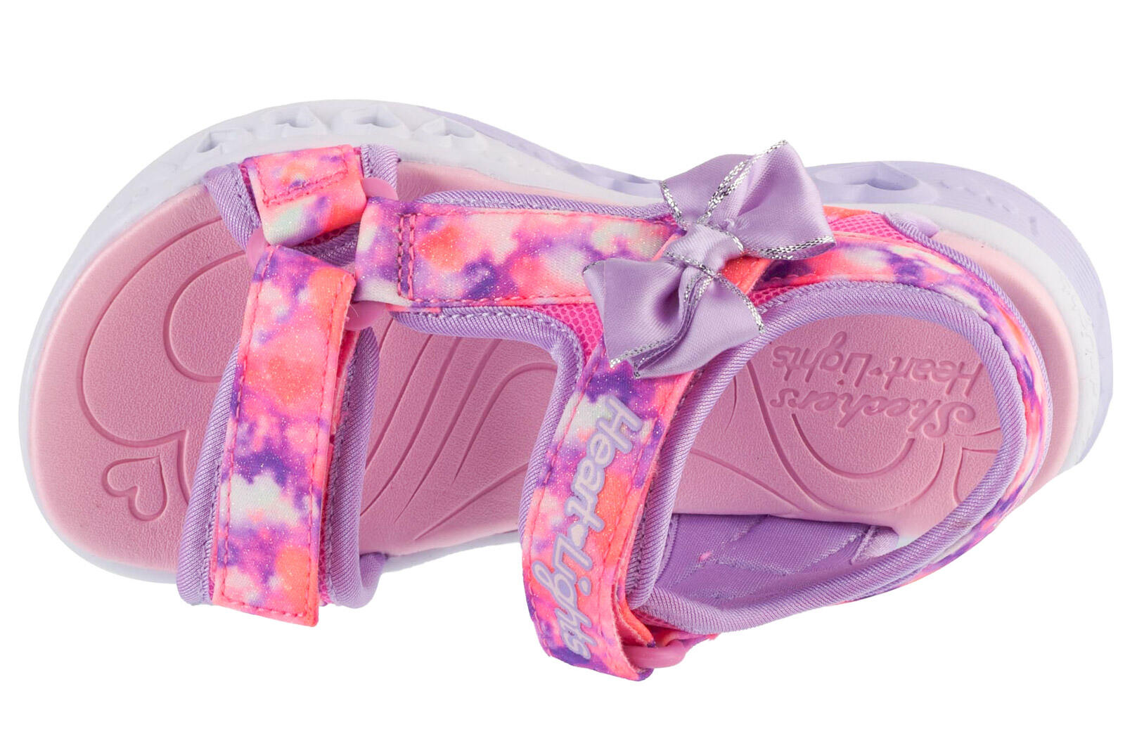 Sandały dziewczęce, S-Lights: Flutter Hearts Sandal - Blurry Love 3/4