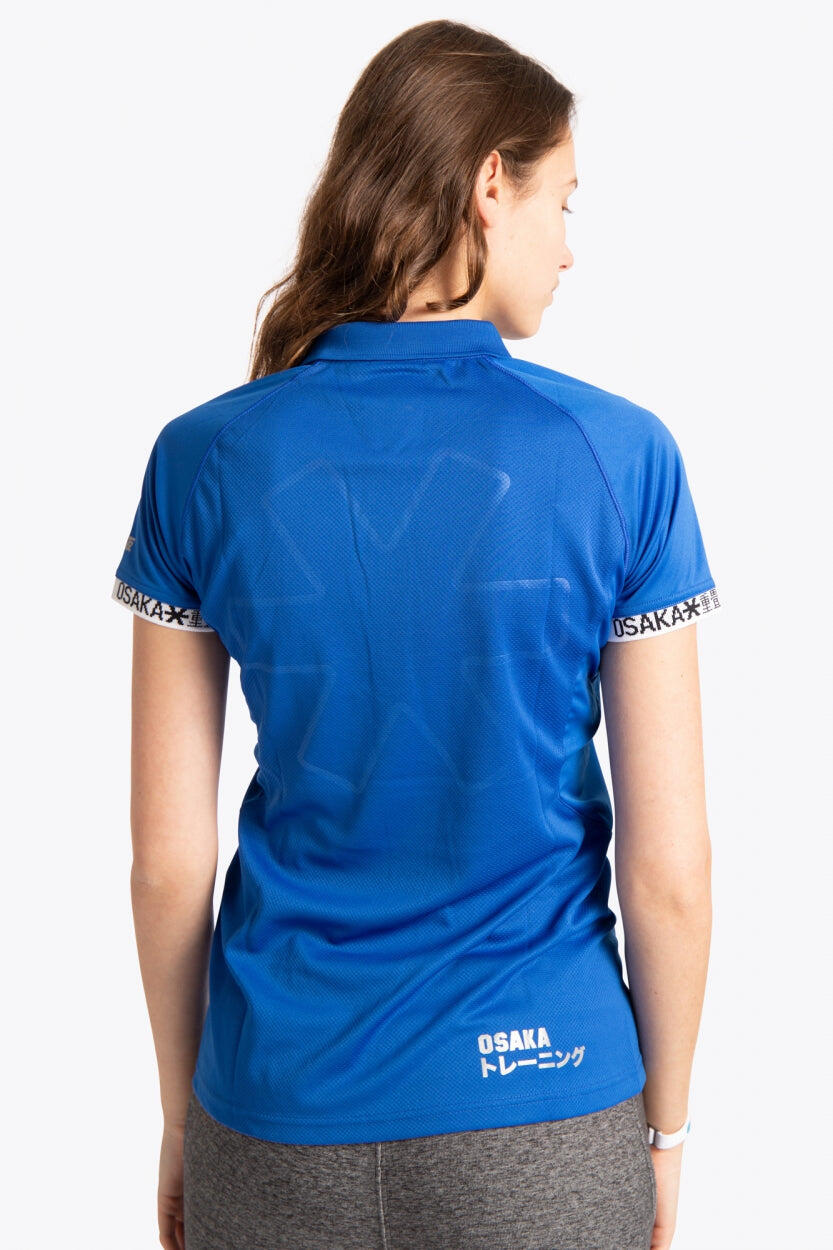 Osaka damespoloshirt | Koningsblauw 5/6