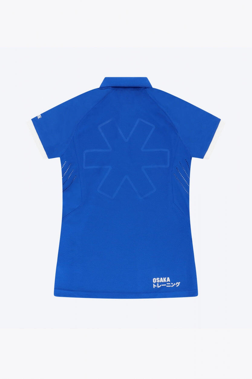 Osaka damespoloshirt | Koningsblauw 3/6