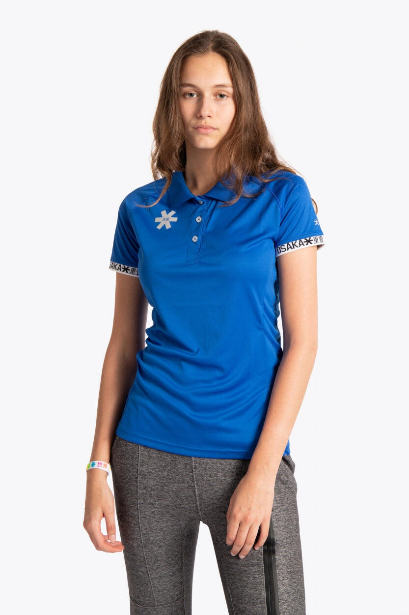 Osaka damespoloshirt | Koningsblauw 4/6