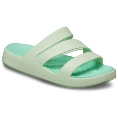 Chanclas CROCS Getaway Strappy Verde Mujer