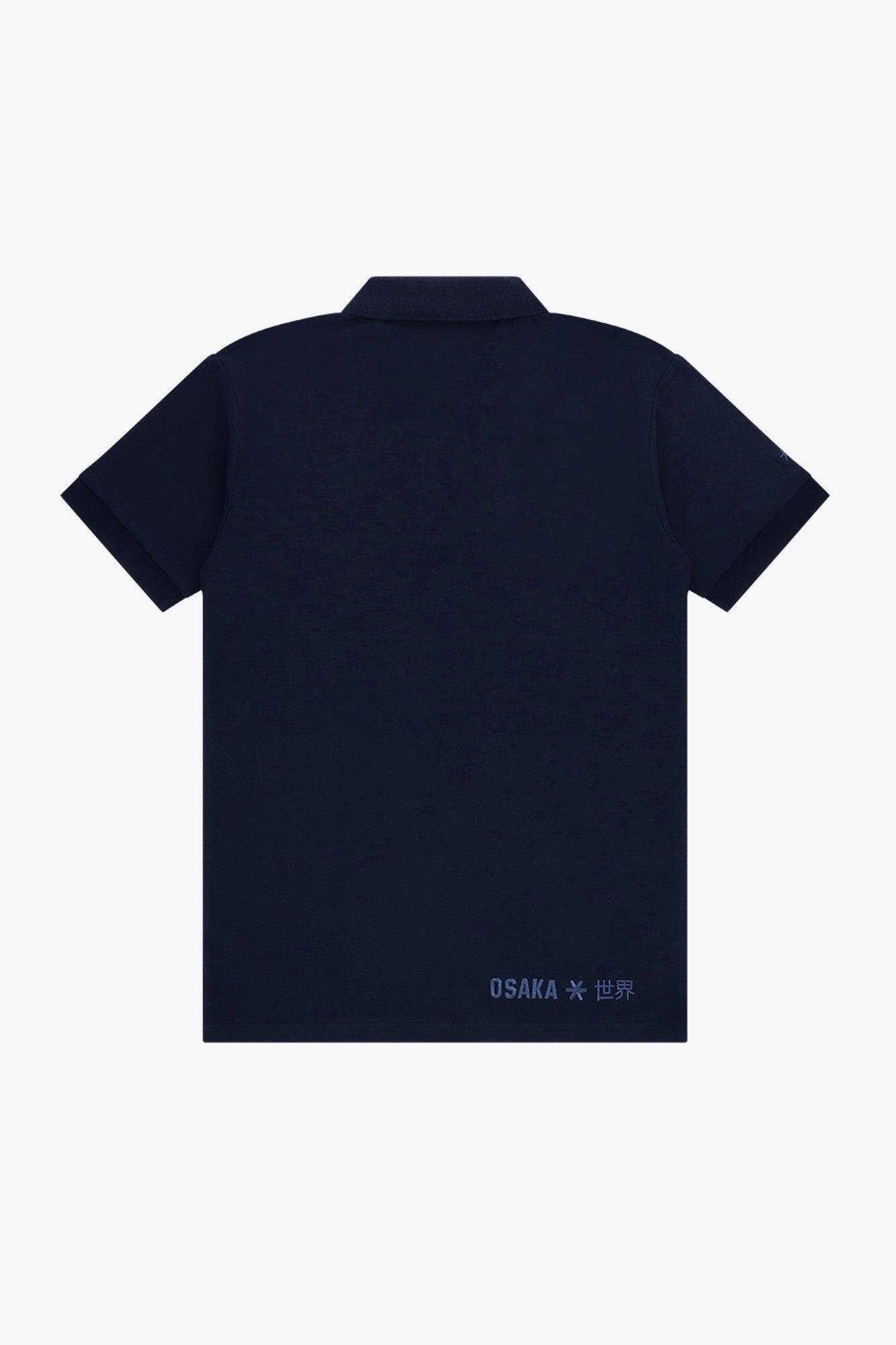 Osaka Unisex Polo Basic | Marine 3/4