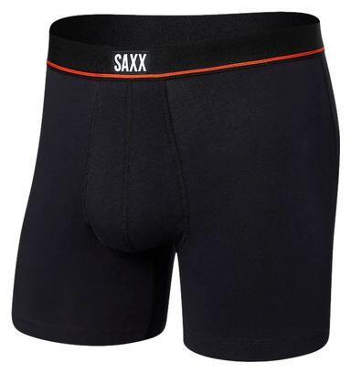 Boxer Saxx in cotone elasticizzato non stop nero