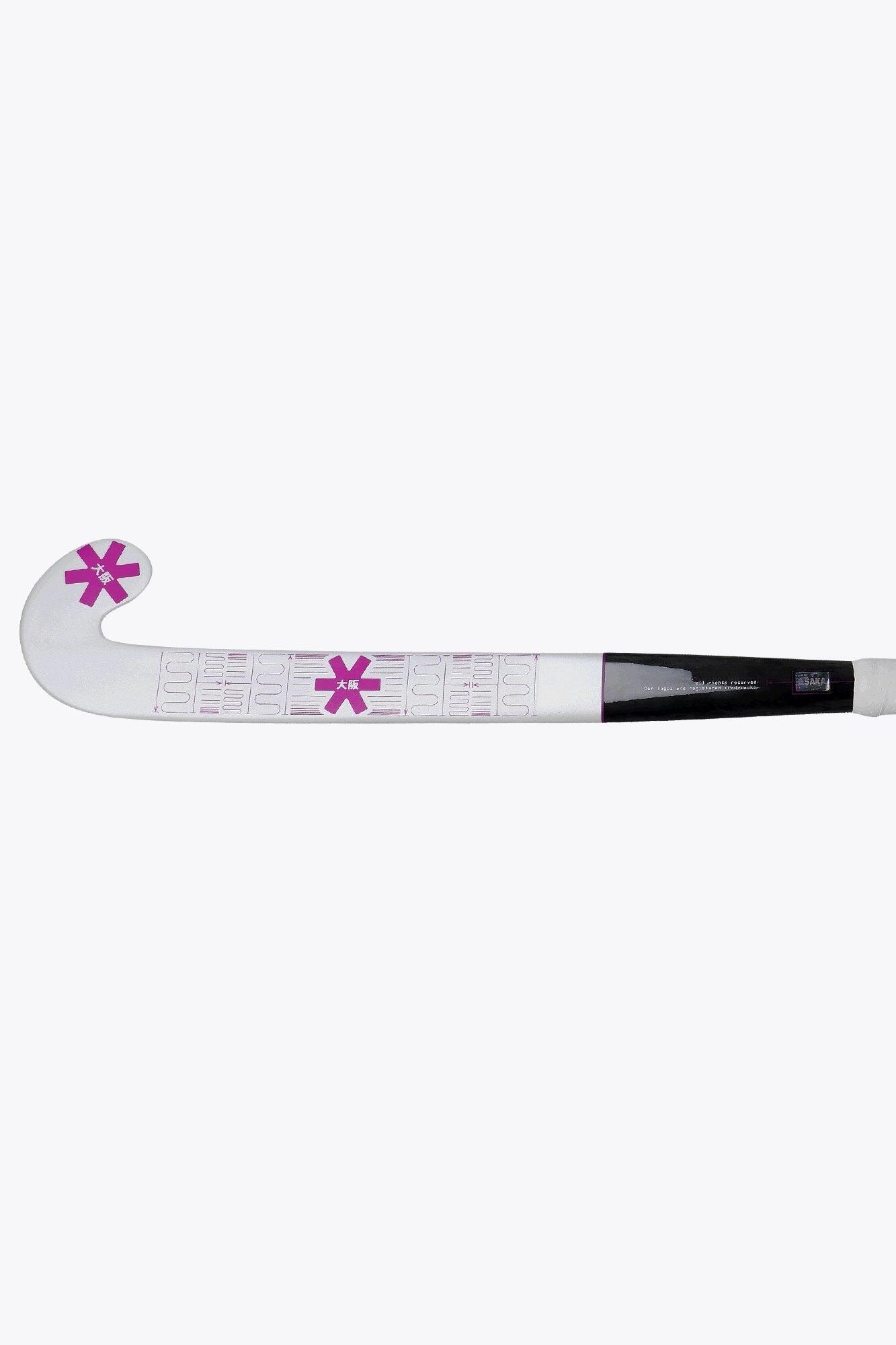 Bâton de hockey sur gazon Osaka Mid Bow 40 | Rose fantastique 4/6