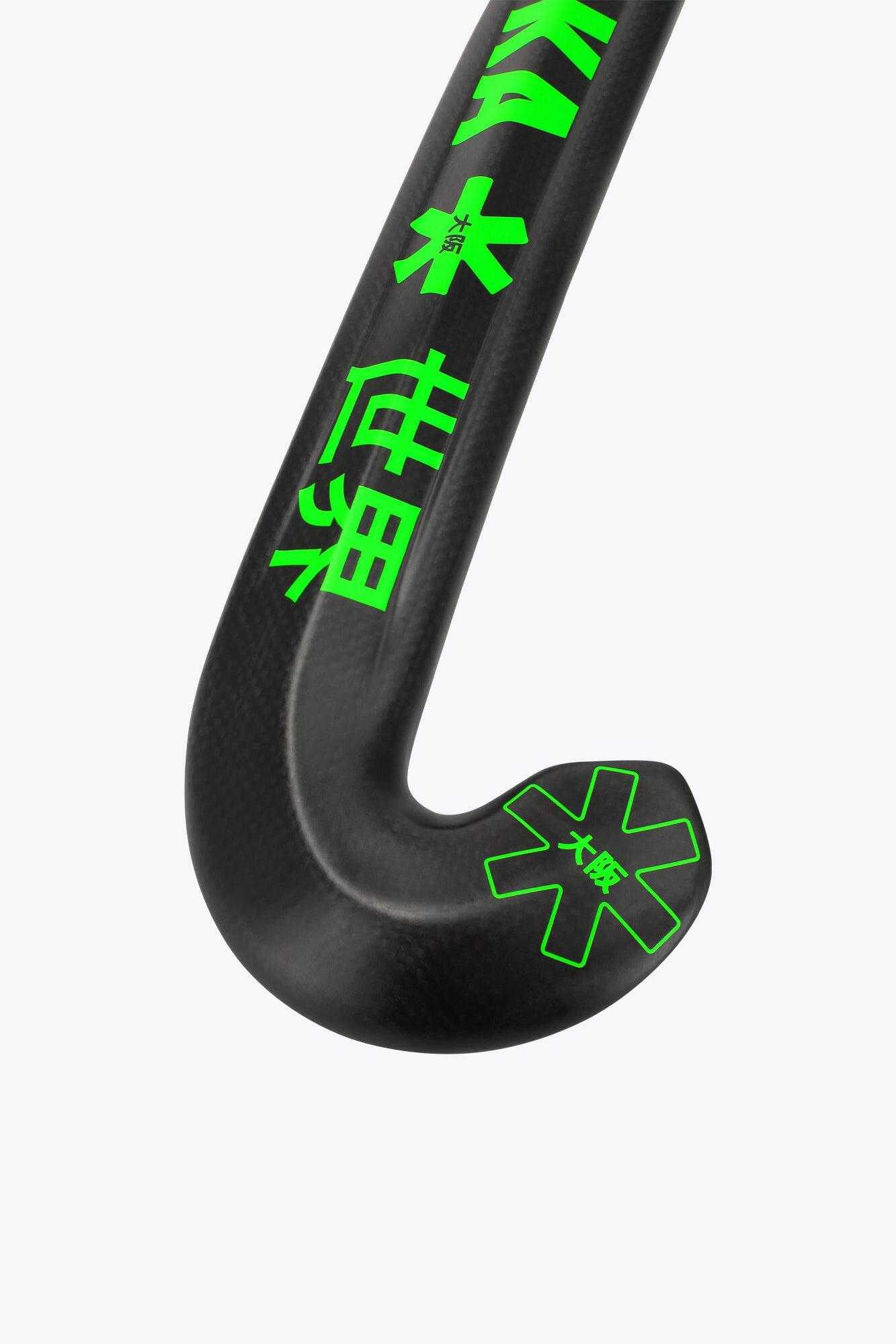 Bâton de hockey sur gazon Osaka Pro Bow 70 - Futurelab | Noir emblématique 3/6