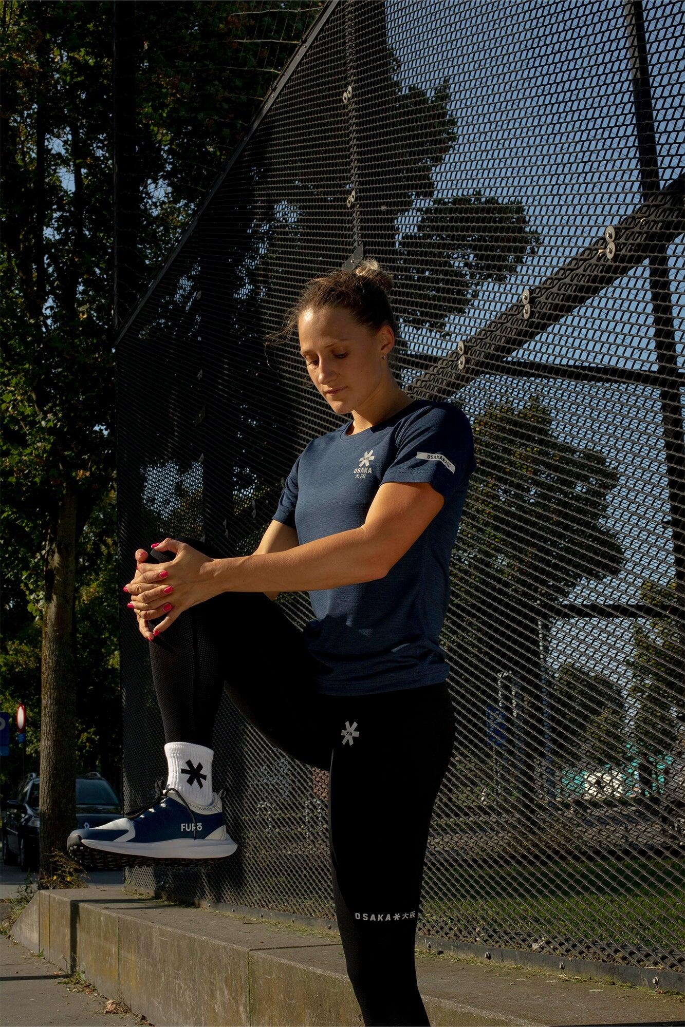 Osaka Femmes Training Tee Elite Manches Courtes | Marine 4/6