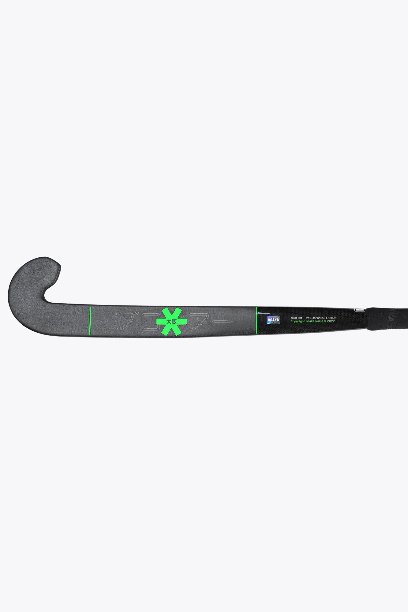 Bâton de hockey sur gazon Osaka Pro Bow 70 - Futurelab | Noir emblématique 6/6