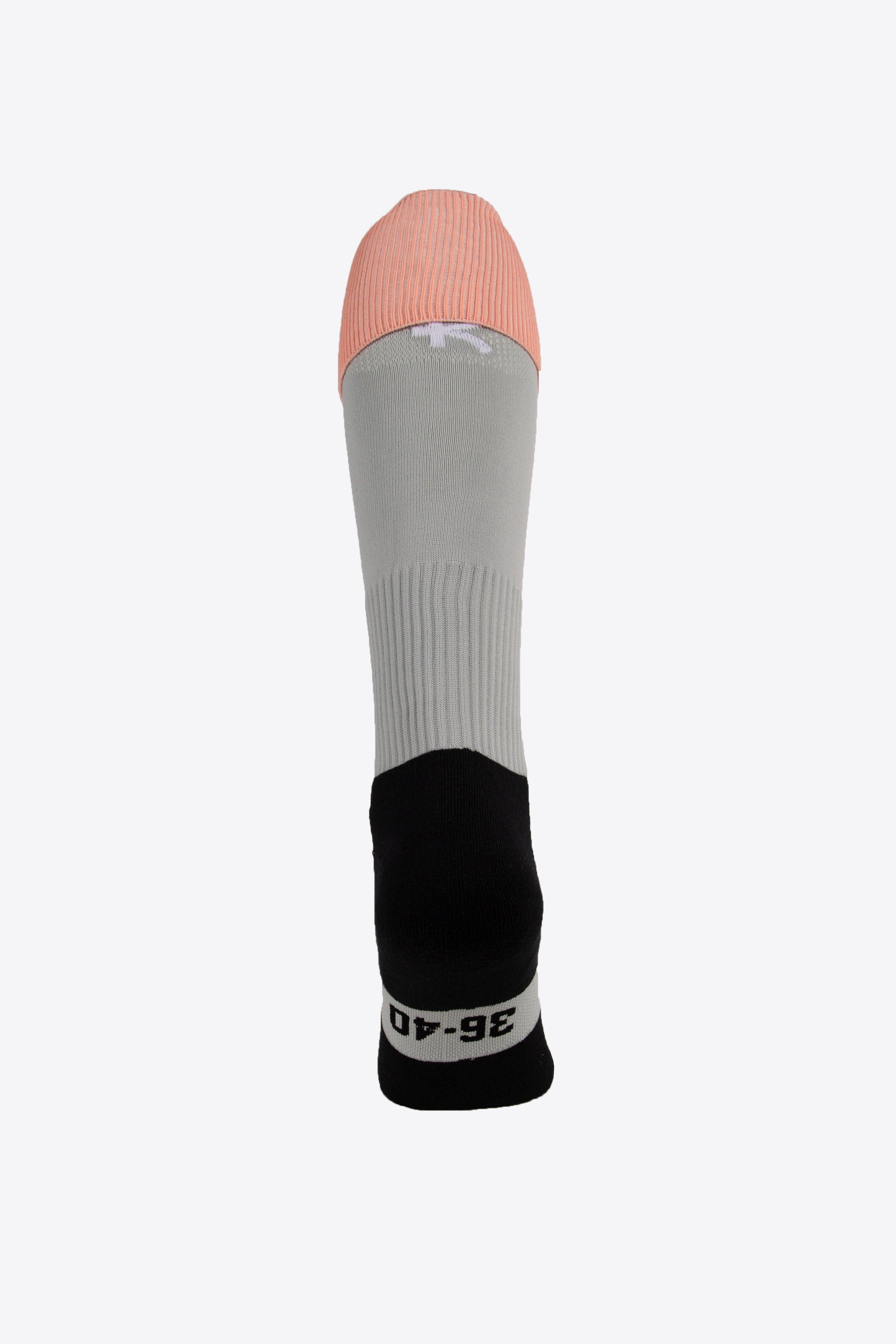 Chaussettes de hockey sur gazon Osaka | Gris froid-rose plastique 3/3
