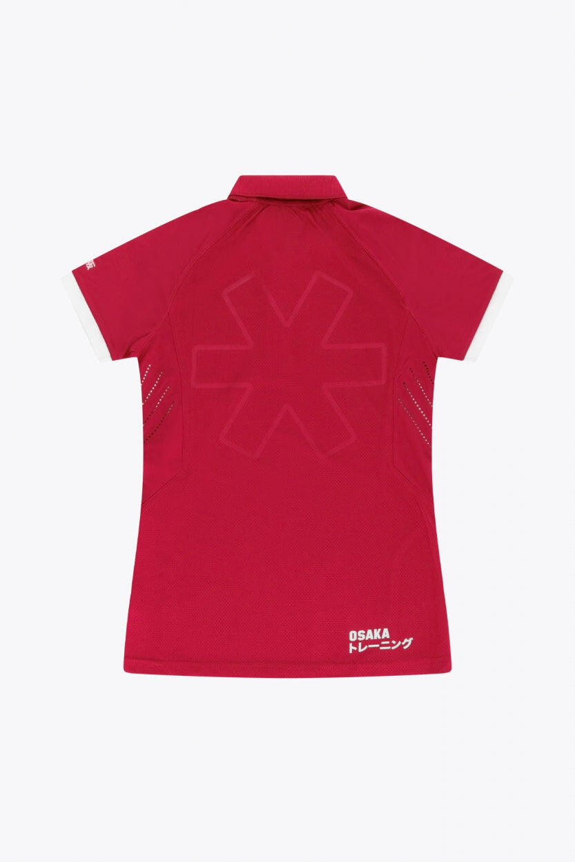 Polo femme Osaka | Rouge 3/6