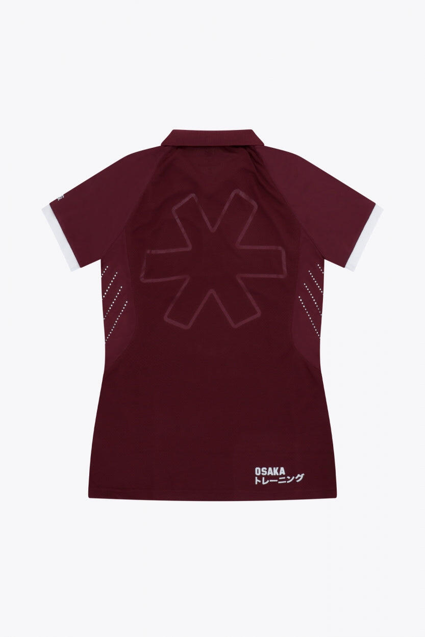 Polo femme Osaka | Bordeaux 3/3