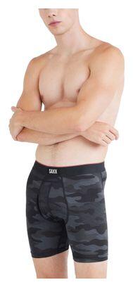 SAXX Boxer Saxx Multi-Sport Mesh Fly Remote Camo Faded Schwarz Herren