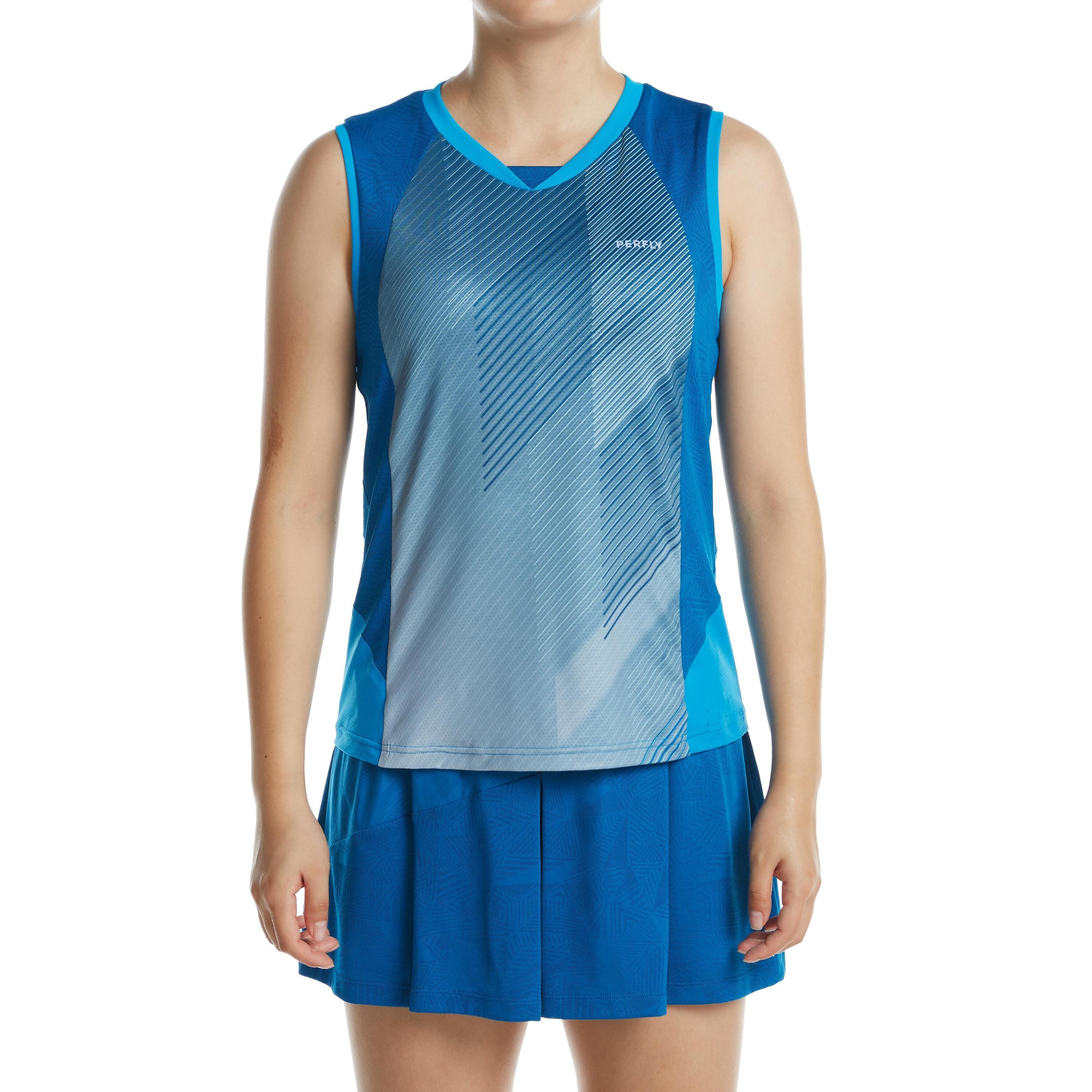 PERFLY Seconde vie - T-Shirt Femme 900 - Bleu - EXCELLENT