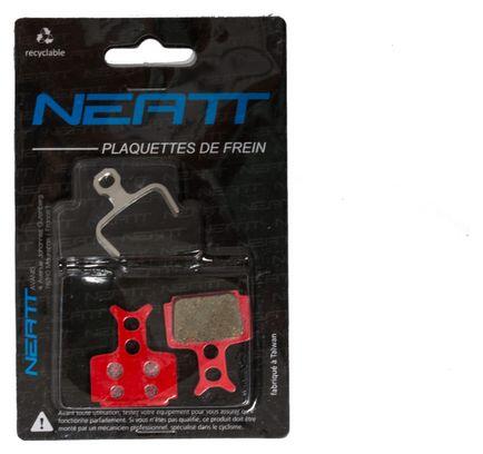 Paire de plaquettes de frein vélo VTT avec 1 lingette nettoyant disque Fibrax Avid Juicy-Bb7 (Fibrax Semi-Metal) | Vélo-Store