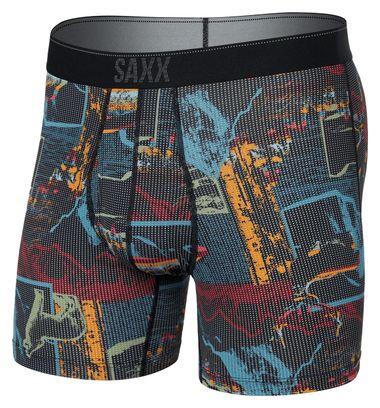 SAXX Boxer Saxx Quest Quick Dry Mesh Multicolor