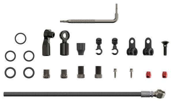 SRAM Sram Disc Brake Hydraulic Hose Kit Beveled Banjo (2000 mm) Zwart
