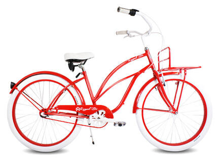 Rower beach cruiser miejski damski Ruby