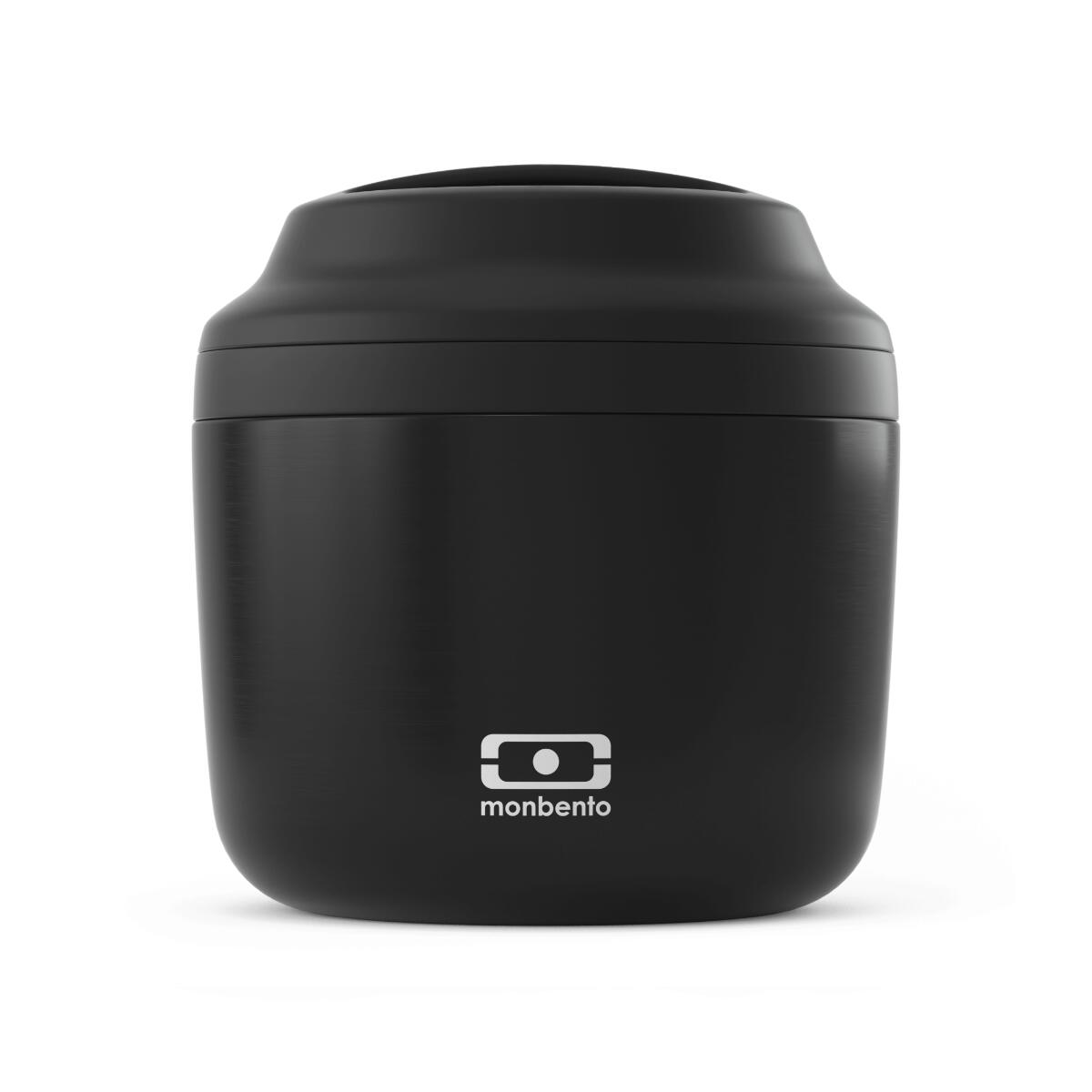 Monbento - Boite Repas Isotherme 550ml|adulte|pique-nique, Randonnée, Camping|element - Boîte Isotherme - Noir - 550 Ml - Decathlon