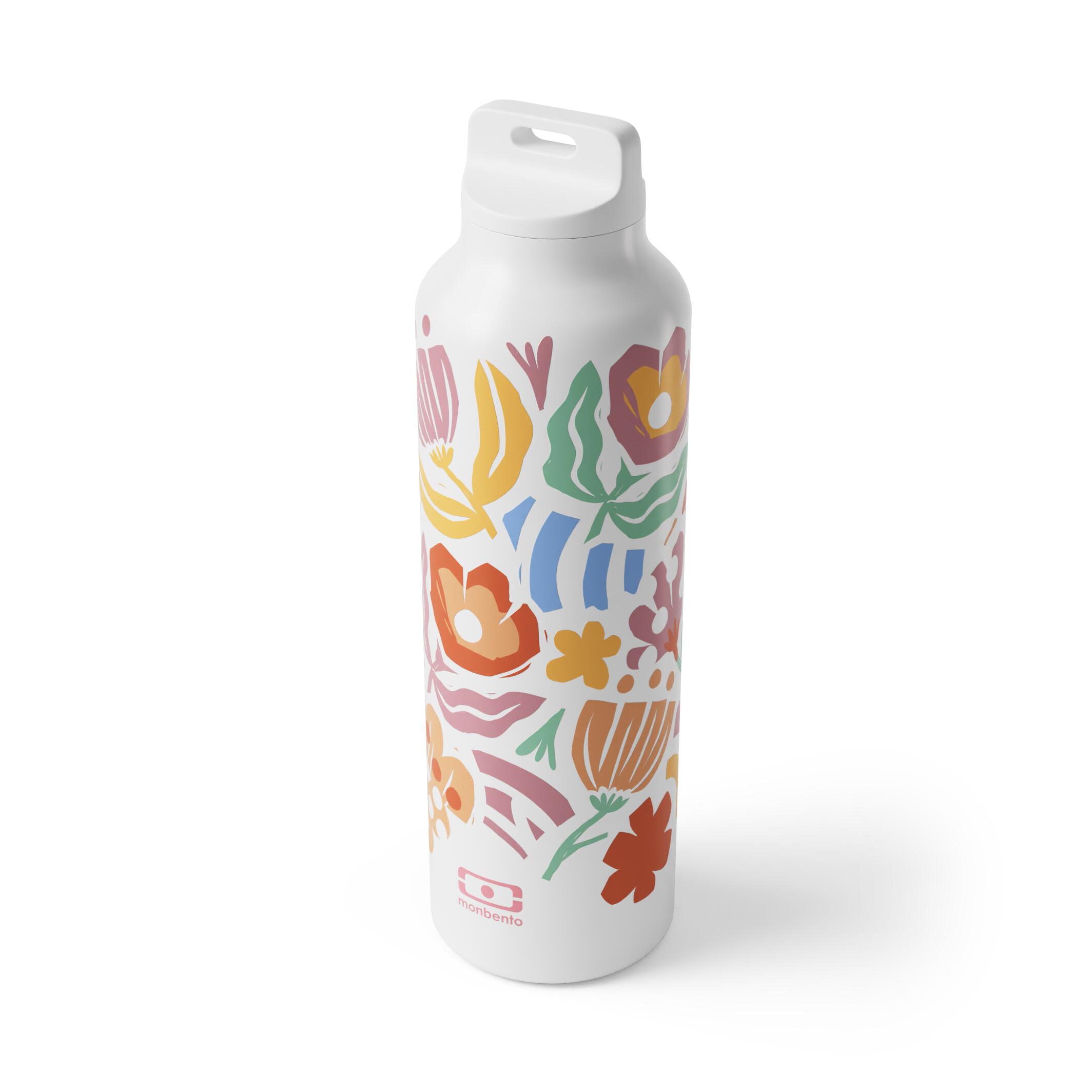 MONBENTO Bottiglia termica con infusore 500ml |Adulti |Picnic, trekking |Steel