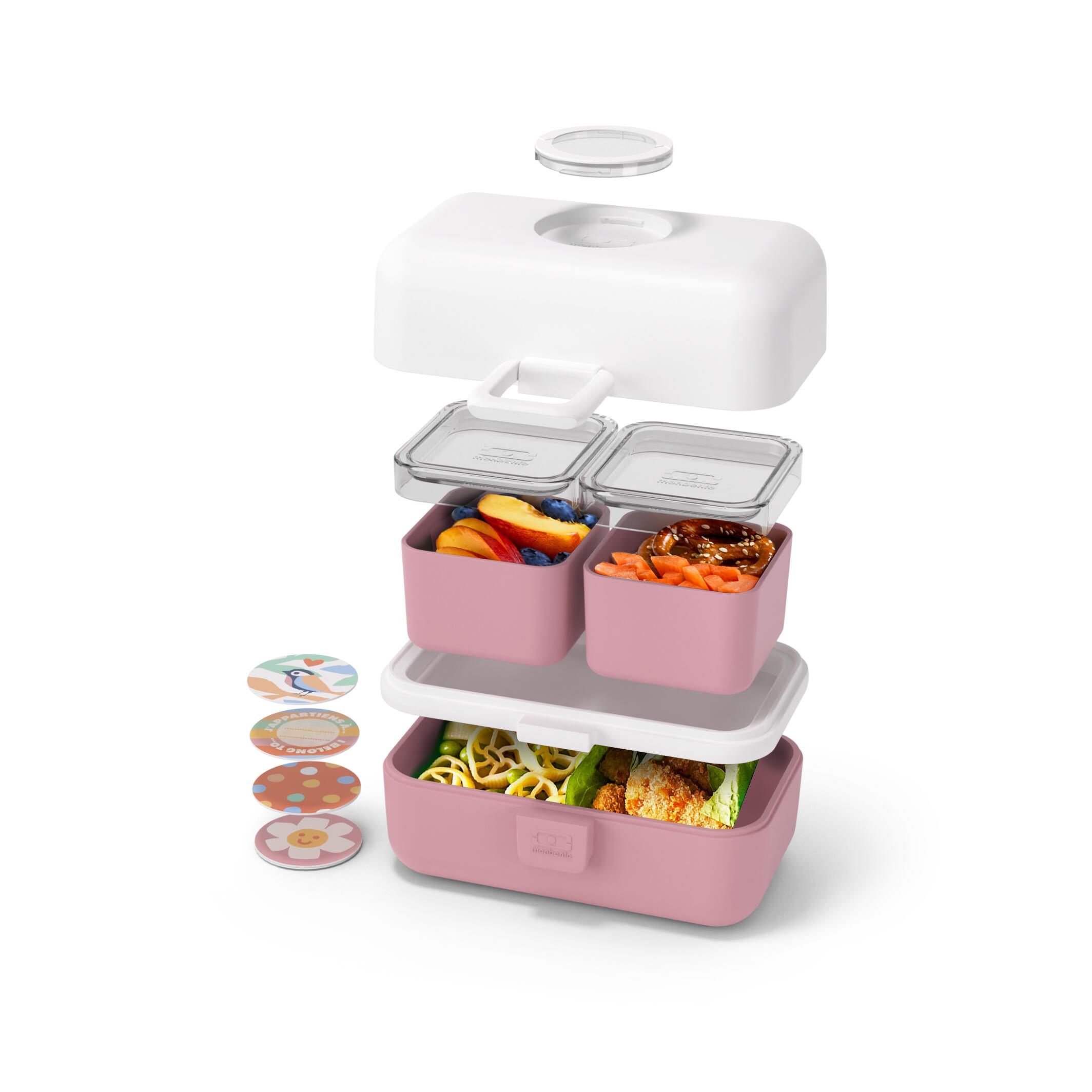 Lunchbox mit Fächern 800ml |Kinder |Schule, Picknick |Tresor 4/5