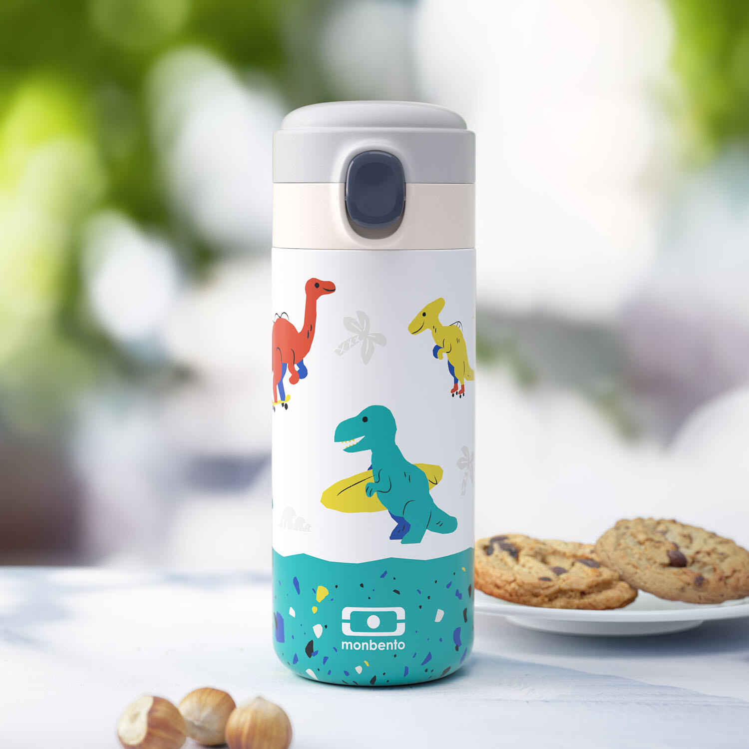 Isothermische drinkfles met tuit 360ml|Kinderen|Snelopen dop|Pop 4/4