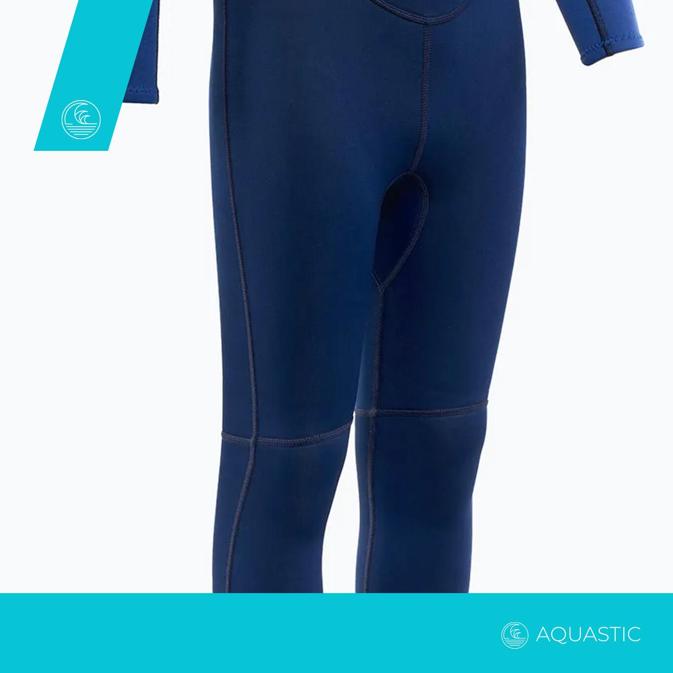 Combinaison de natation enfant AQUASTIC Wavey LG Jrb 2 mm 6/7
