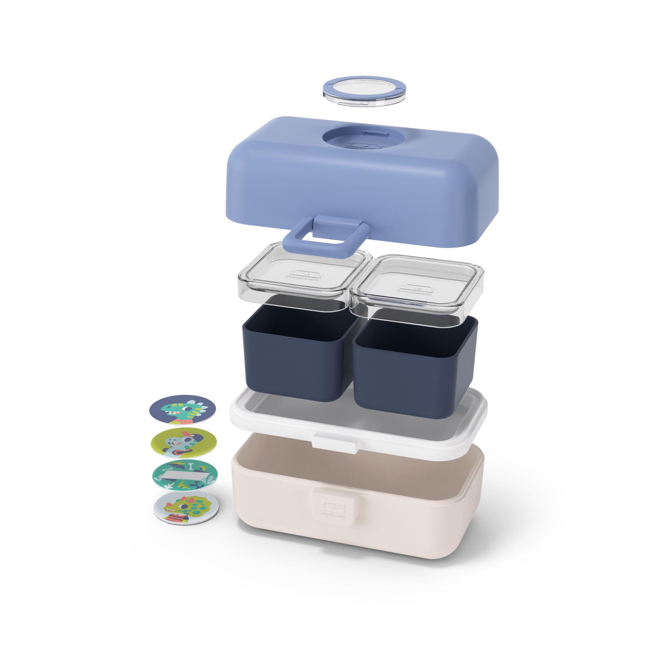 Fiambrera compartimentos 800ml |Niños|Escuela, picnic|Tresor 2/5