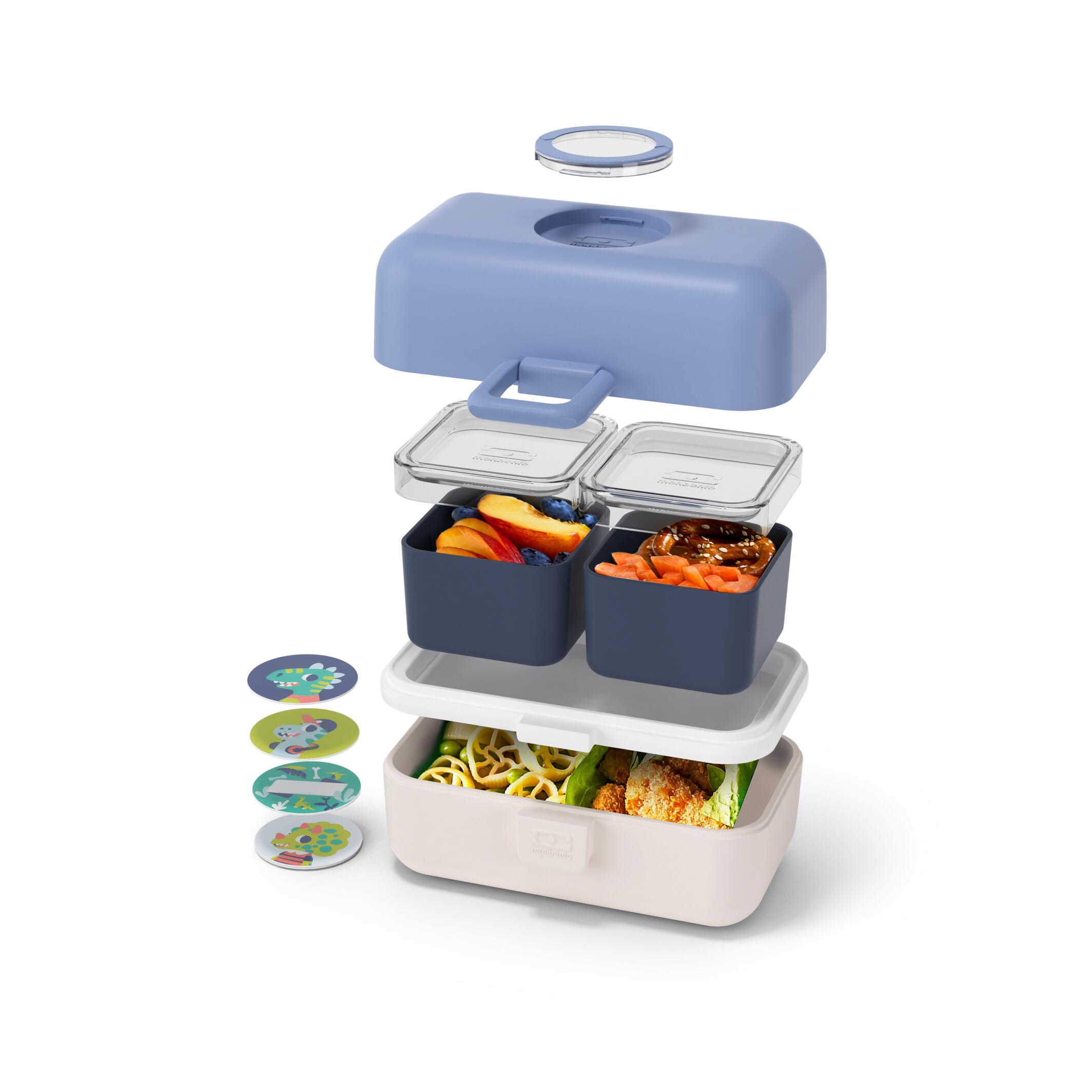 Fiambrera compartimentos 800ml |Niños|Escuela, picnic|Tresor 4/5