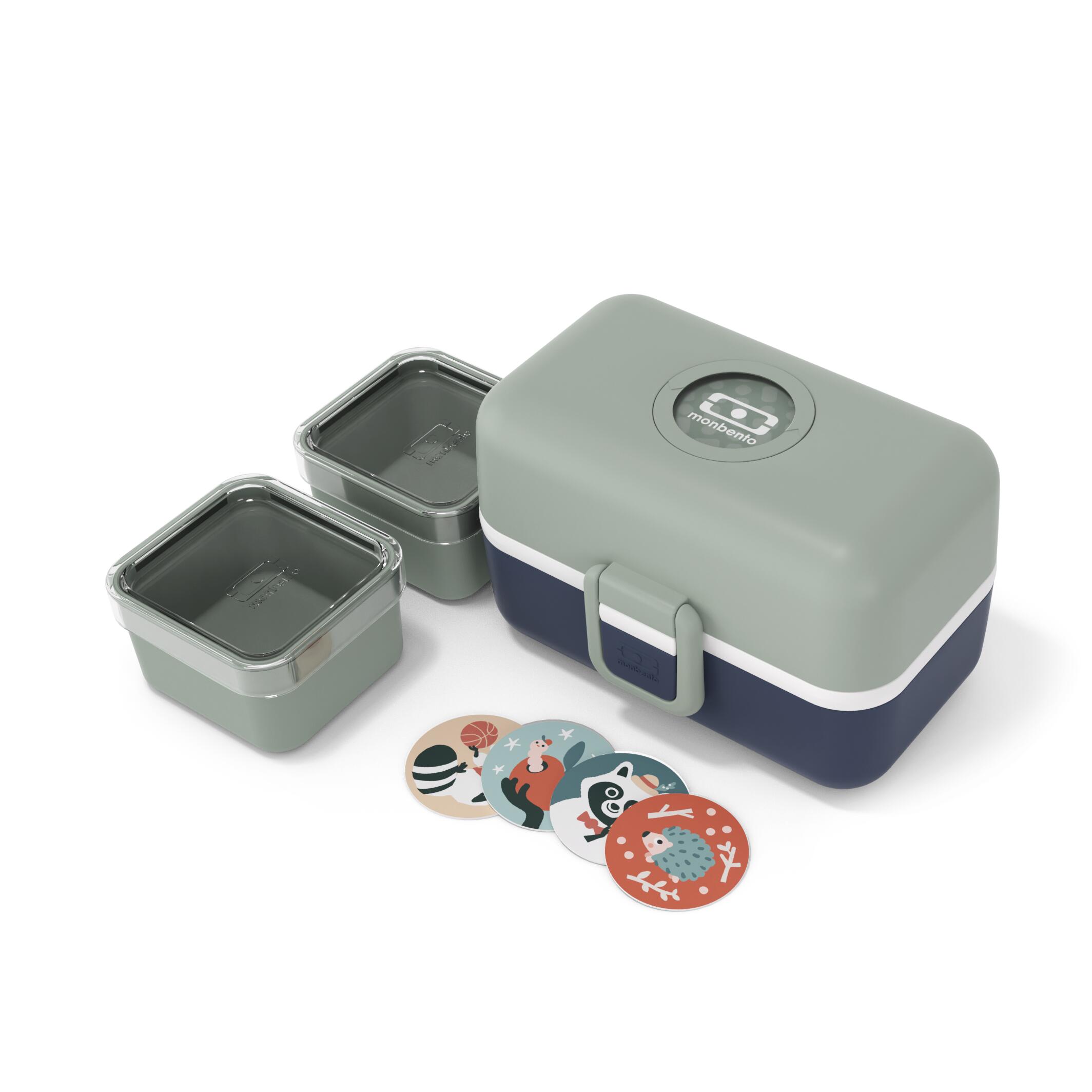 MONBENTO Portapranzo con scomparti 800ml |Bambini |Scuola, picnic |Tresor