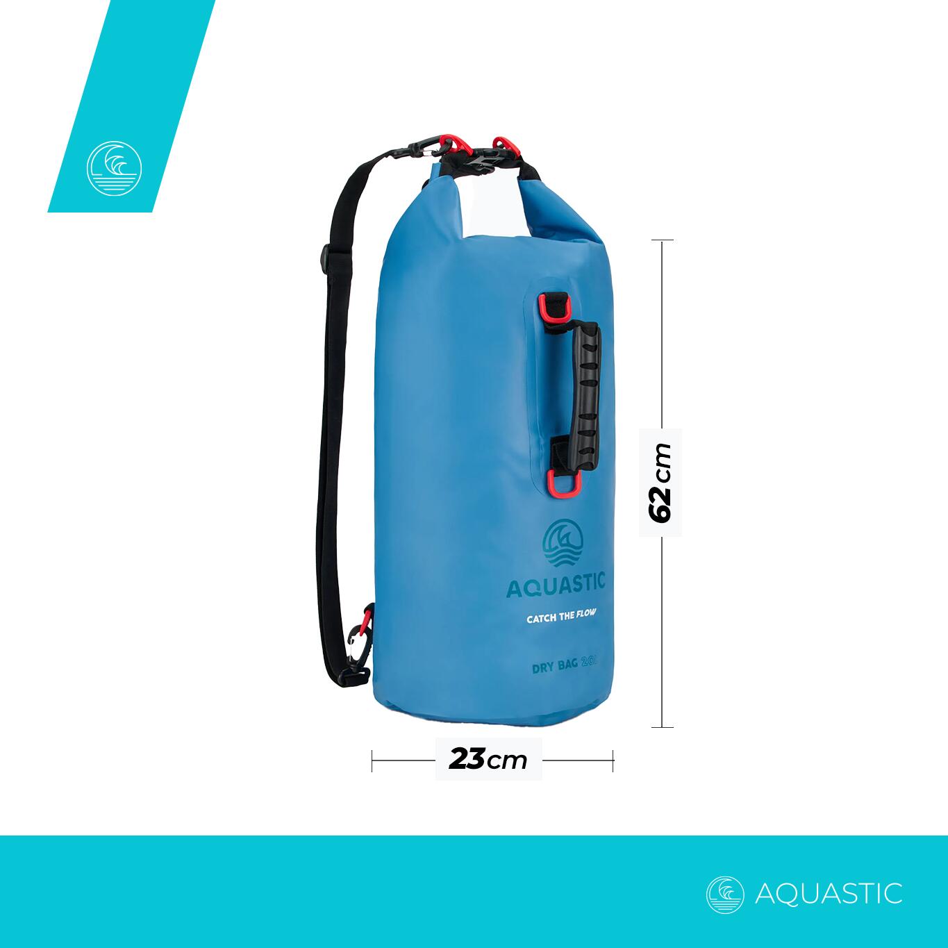 Bolsa impermeable AQUASTIC Dry Bag 20 l 3/7