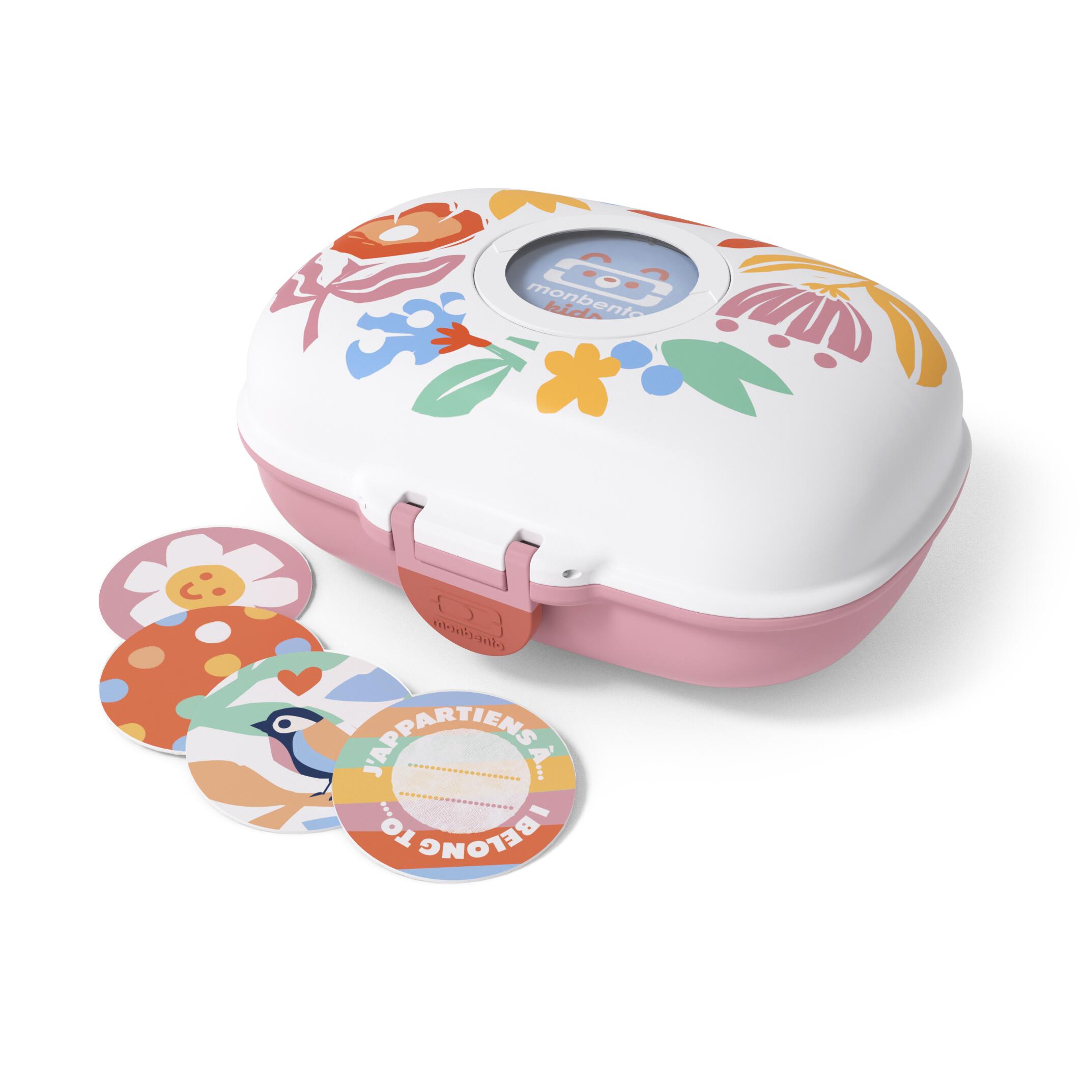 MONBENTO Scatola della merenda 600ml |Bambini|Scuola, picnic|Gram