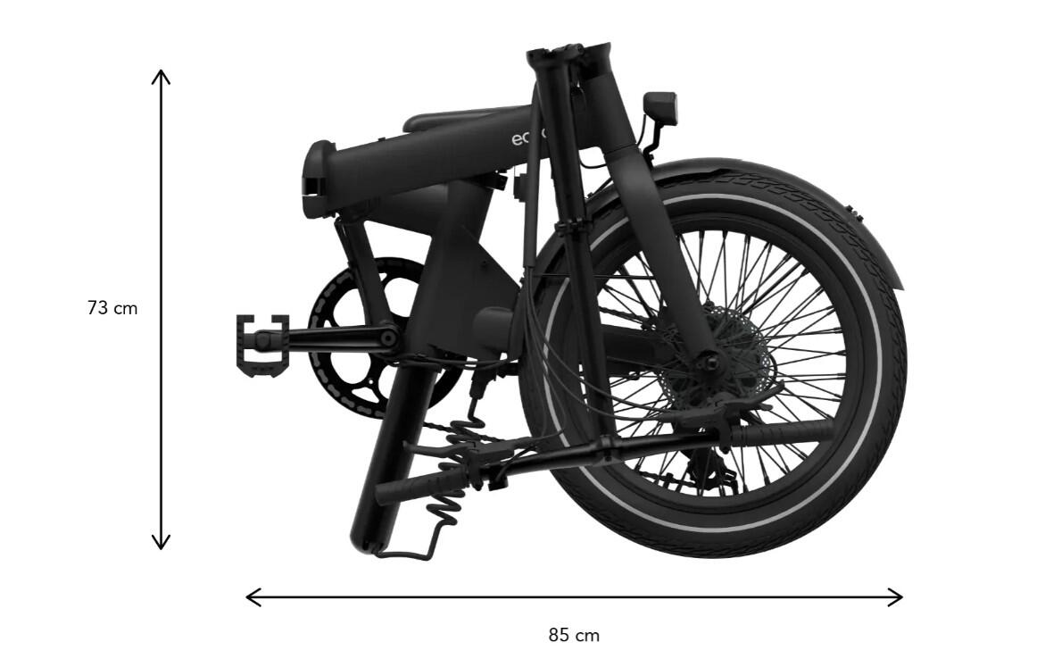 EOVOLT Electric pliing vélo après-midi 20 origines v3 noir 4/6