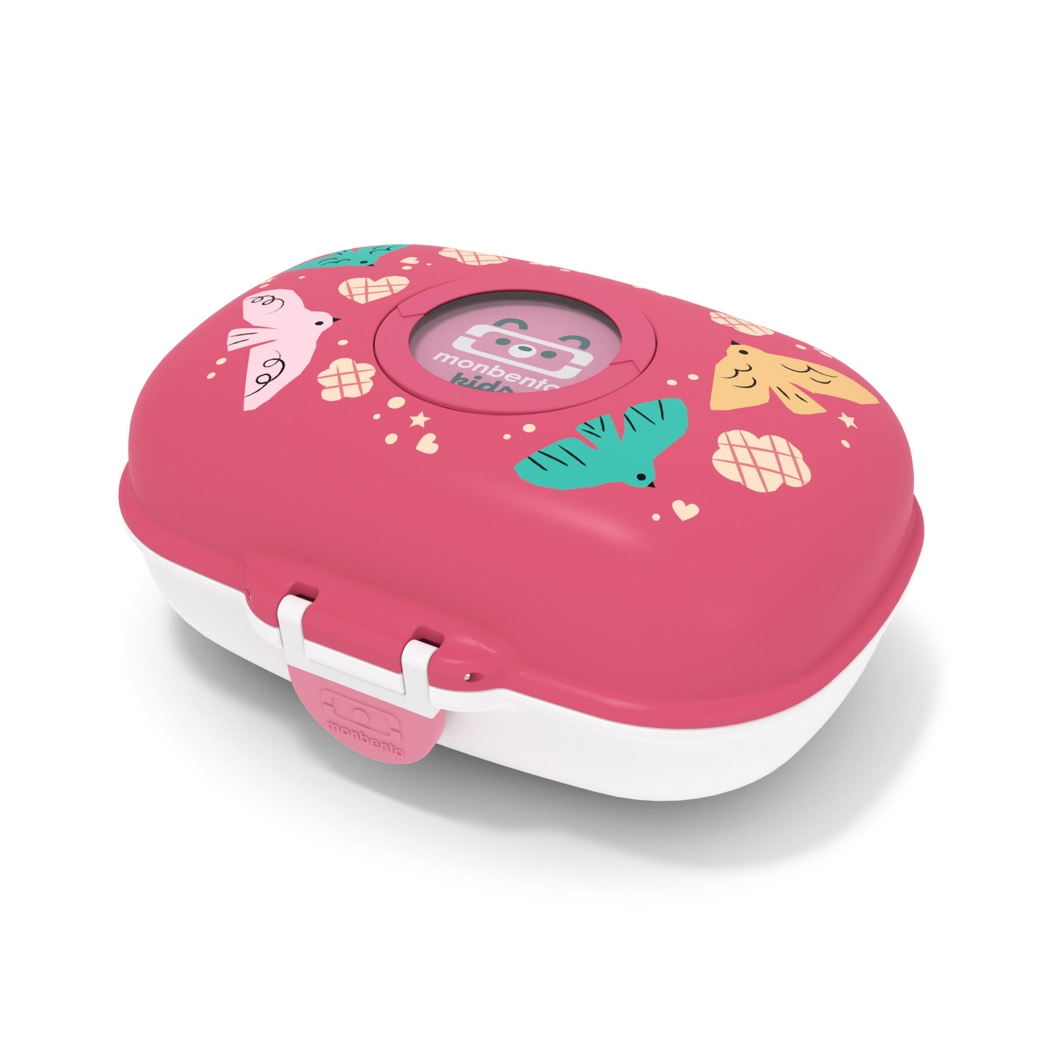 MONBENTO Scatola della merenda 600ml |Bambini|Scuola, picnic|Gram