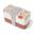 Boite repas 2x500ml - 1L|Adulte |Bureau, pique-nique|Made in France|Original