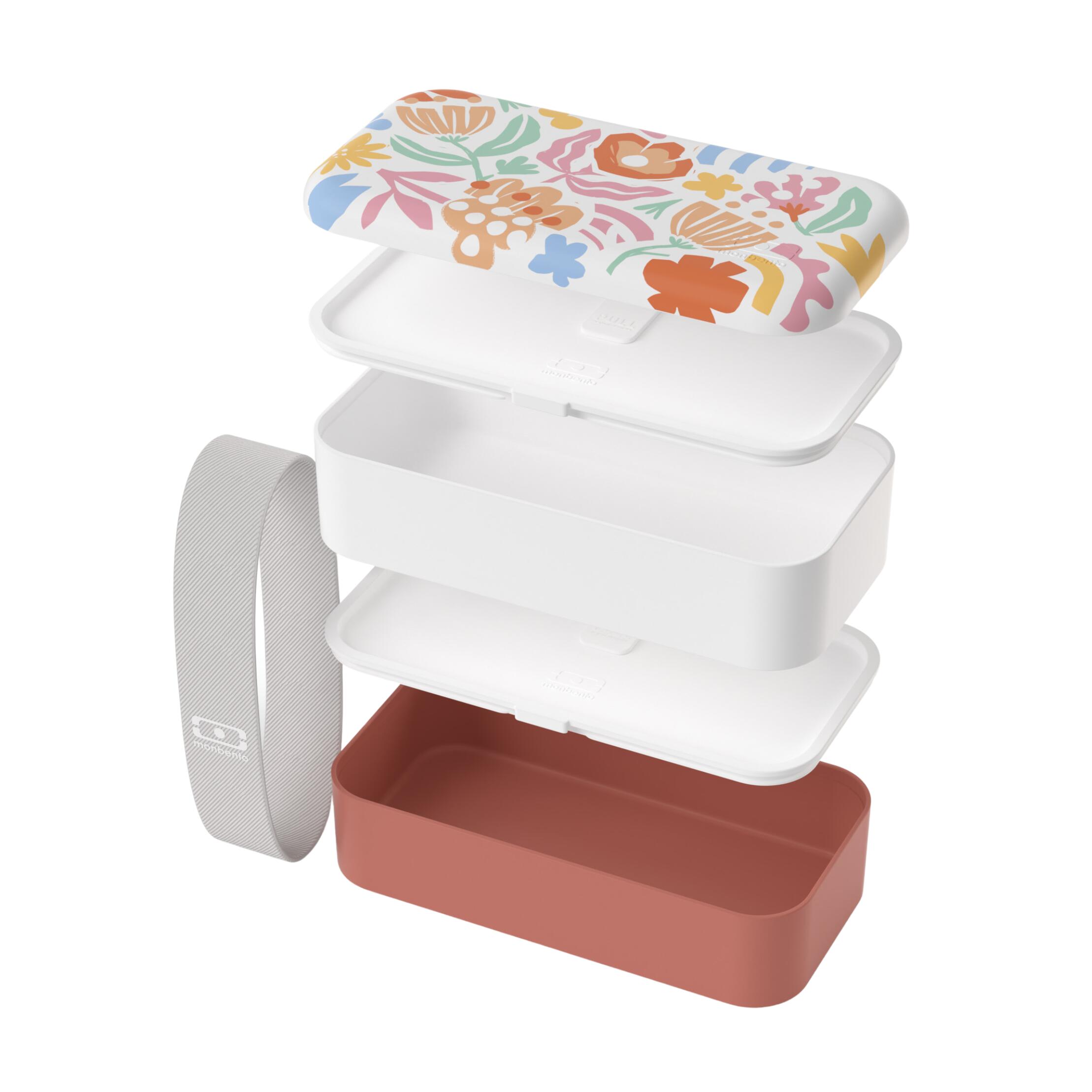 Boite repas 2x500ml - 1L|Adulte |Bureau, pique-nique|Made in France|Original 3/5